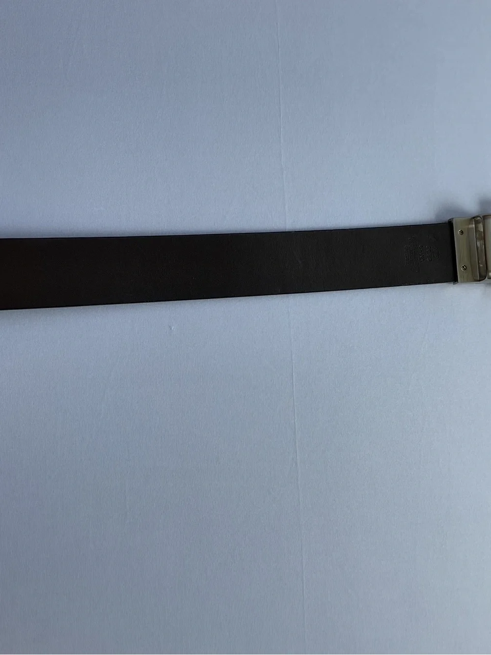 Kenneth Cole Reaction Black/Dark Brown Reversible Leather Belt